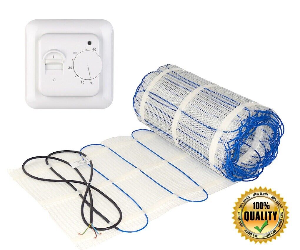 Electric underfloor heating mat kit 150W/m2 All Sizes in this Listing (BSC) - Image 2