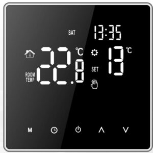 Electric underfloor heating touch screen thermostat digital 24/7