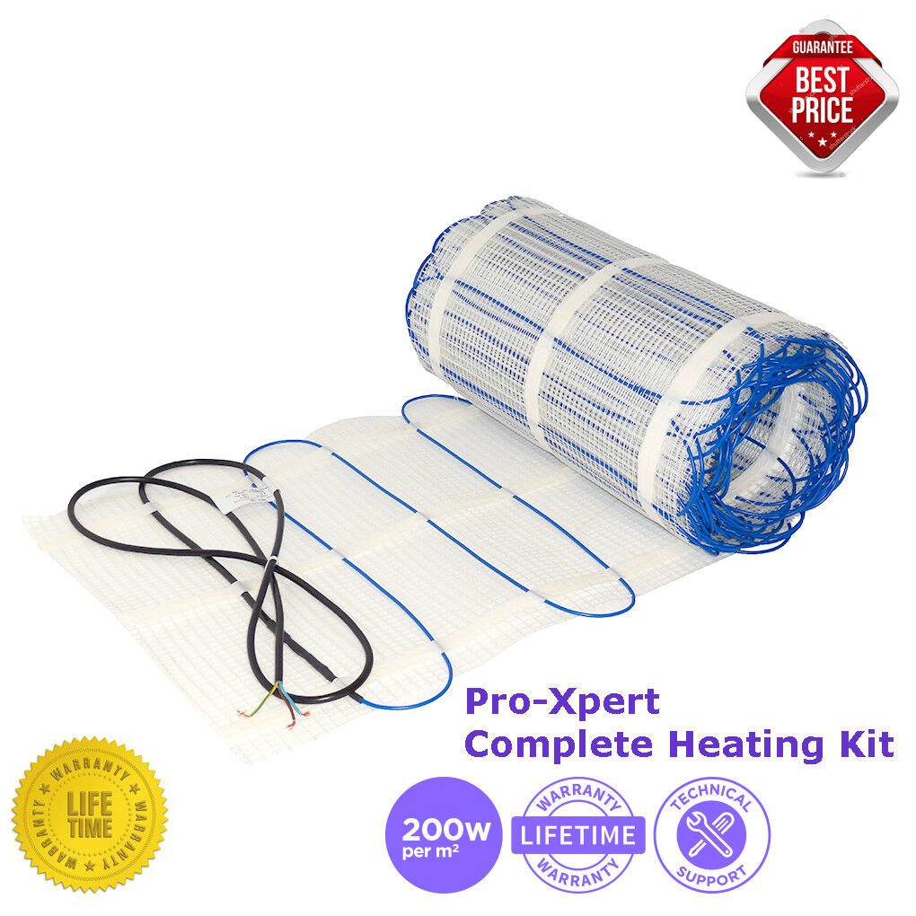 Electric underfloor heating mat kit 150W/m2 All Sizes in this Listing (PRO-X) - Image 5