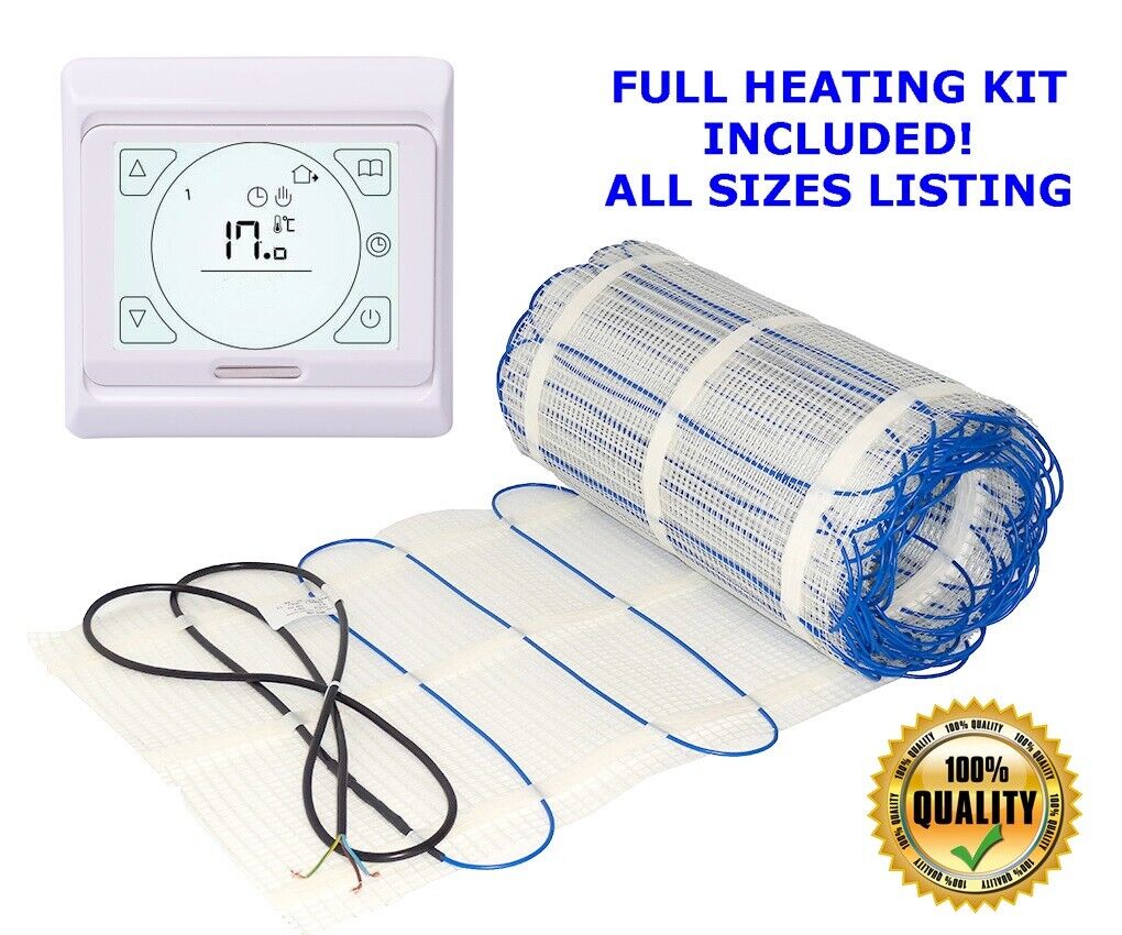 Electric underfloor heating mat kit 150W/m2 All Sizes in this Listing (PRO-X) - Image 6