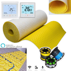 Decoupling Membrane Waterproofing Matting for Tiling Underfloor Heating Uncouple