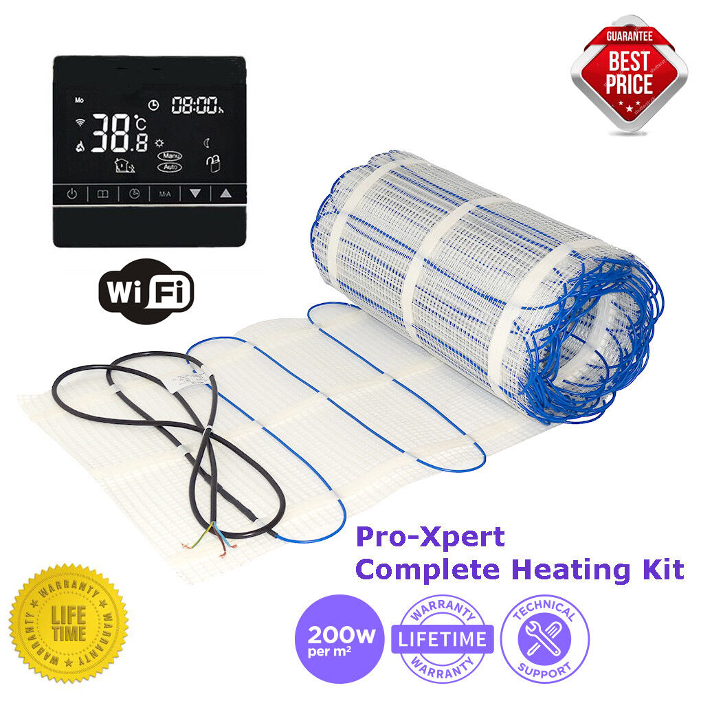 Electric underfloor heating mat kit 150W/m2 All Sizes in this Listing (PRO-X) - Image 7