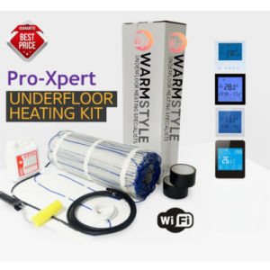 Electric underfloor heating mat kit 100W/m2 All Sizes in this Listing (PRO-X)