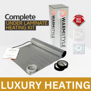 Electric Foil Underfloor Heating Mat Kit for Under Wood and Laminate - All Sizes